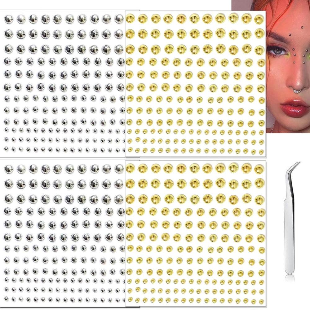 Body Jewelry Eyebrow - 661個セット フェイスフェイクピアス フェイクリップリング フェイクノーズリング 眉毛ピアス フェイクリップピアス