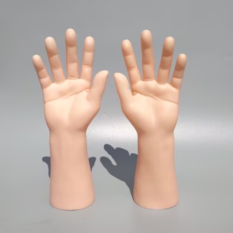 Body Jewelry Display Ideas - リアルな男性マネキンハンドディスプレイジュエリーブレスレットリンググローブスタンドマネキンハンド