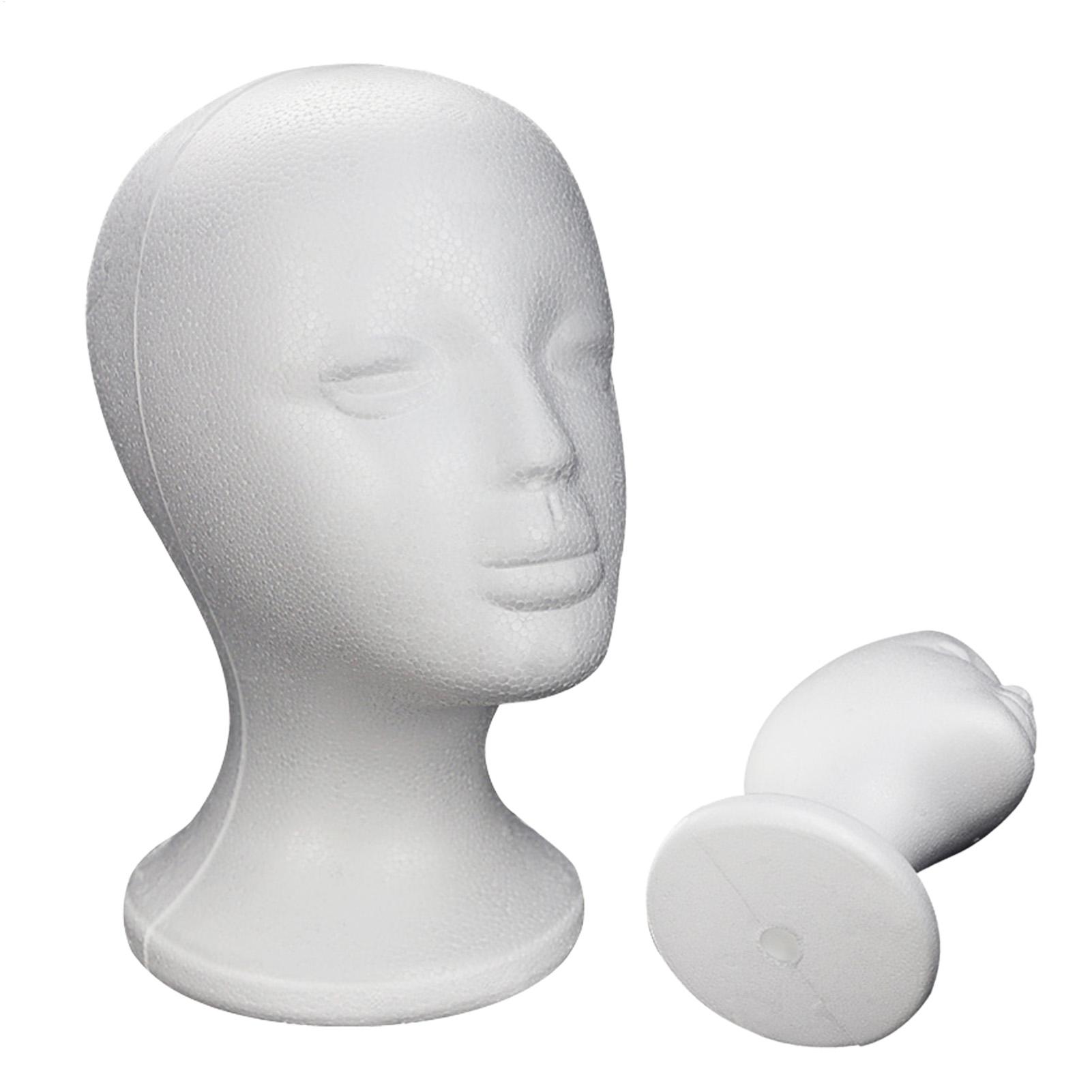 Body Jewelry Display Ideas - フォームマネキンヘッド女性モデルディスプレイスタンドウィッグ帽子ジュエリーメガネホルダーサロンショップ理髪店フォームヘッド