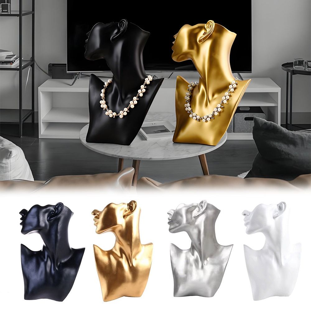 樹脂製マネキンジュエリーディスプレイスタンド、側面マネキンヘ - Body Jewelry Display Ideas のレビューと価格
