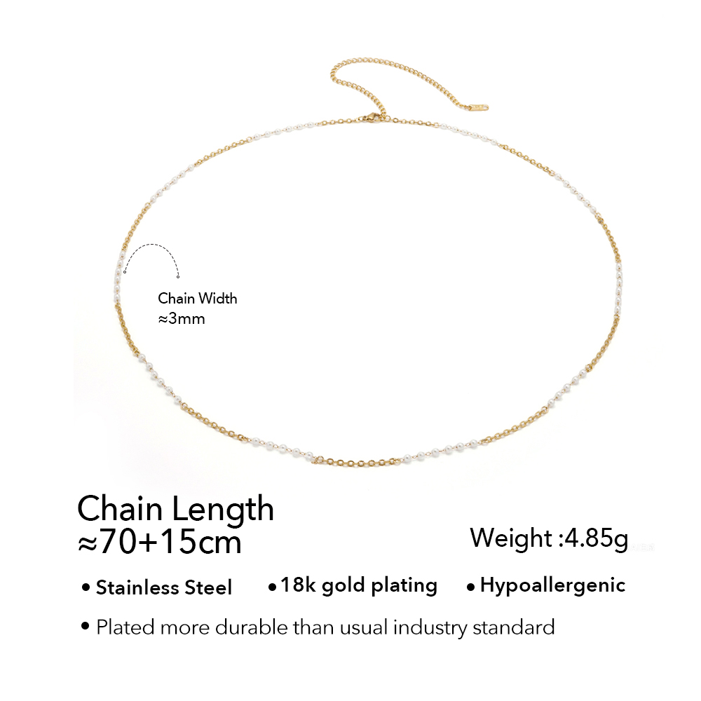 ENFASHION ウエストチェーン模造真珠ベリーチェーン女 - Body Jewelry Gold Plated のレビューと価格
