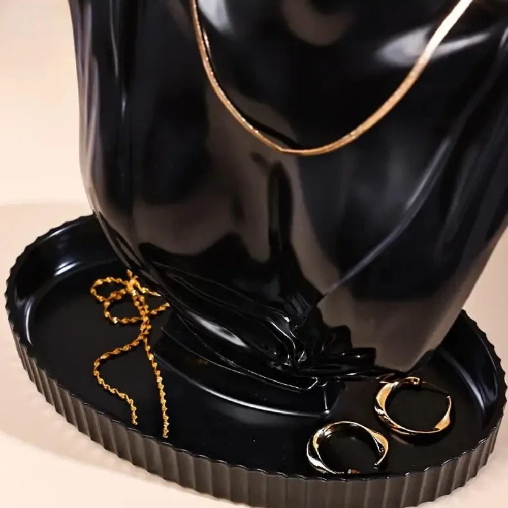 ポートレートネックレスディスプレイスタンドプラスチックマネキ - Body Jewelry Display Ideas のレビューと価格
