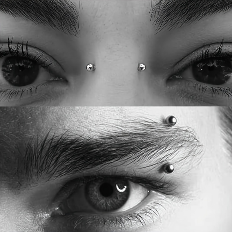 フェイクピアス、フェイクリップリング、フェイクノーズリング、 - Body Jewelry Eyebrow のレビューと価格