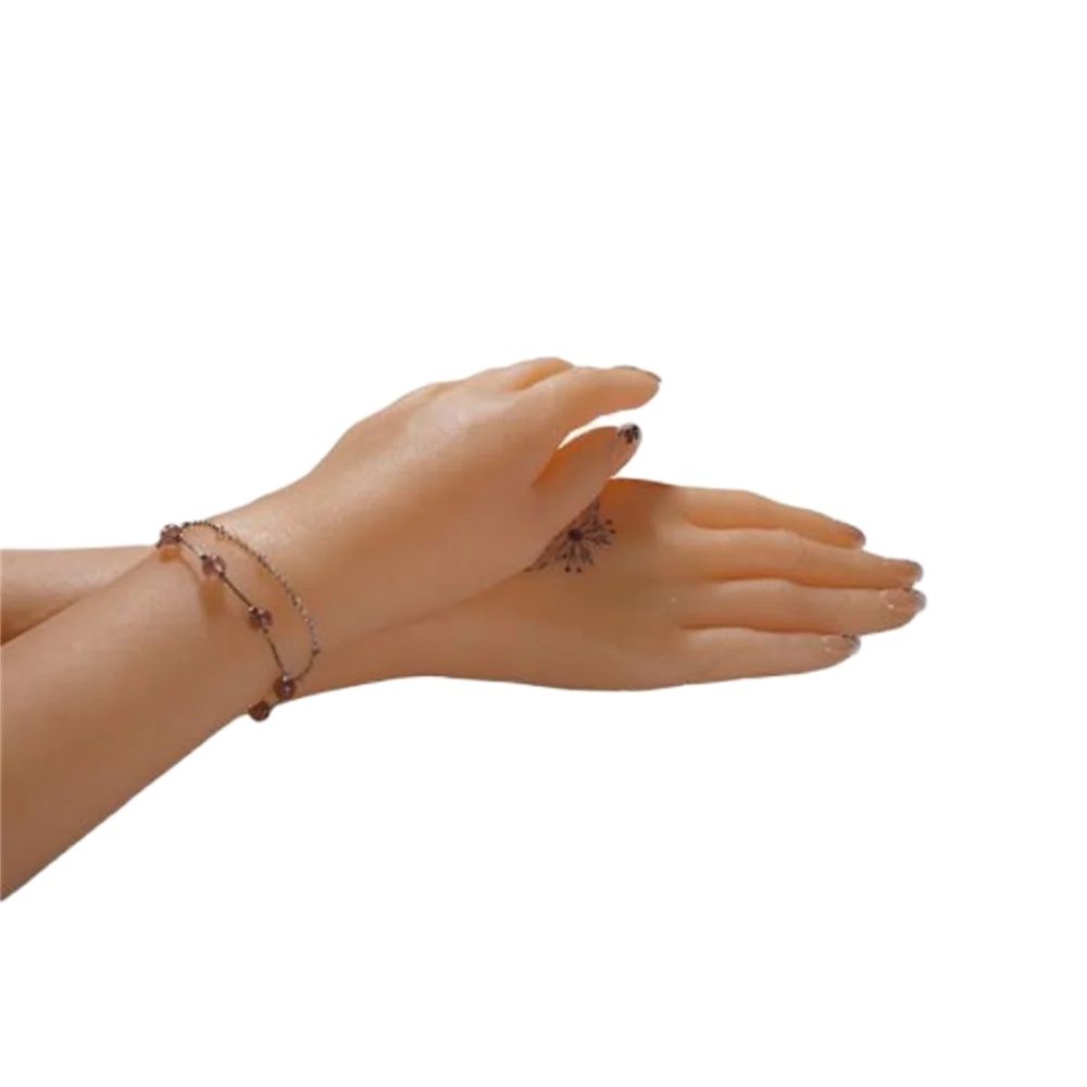 1PC シリカゲル女性ハンドマネキン、ジュエリーディスプレイ - Body Jewelry Plus のレビューと価格