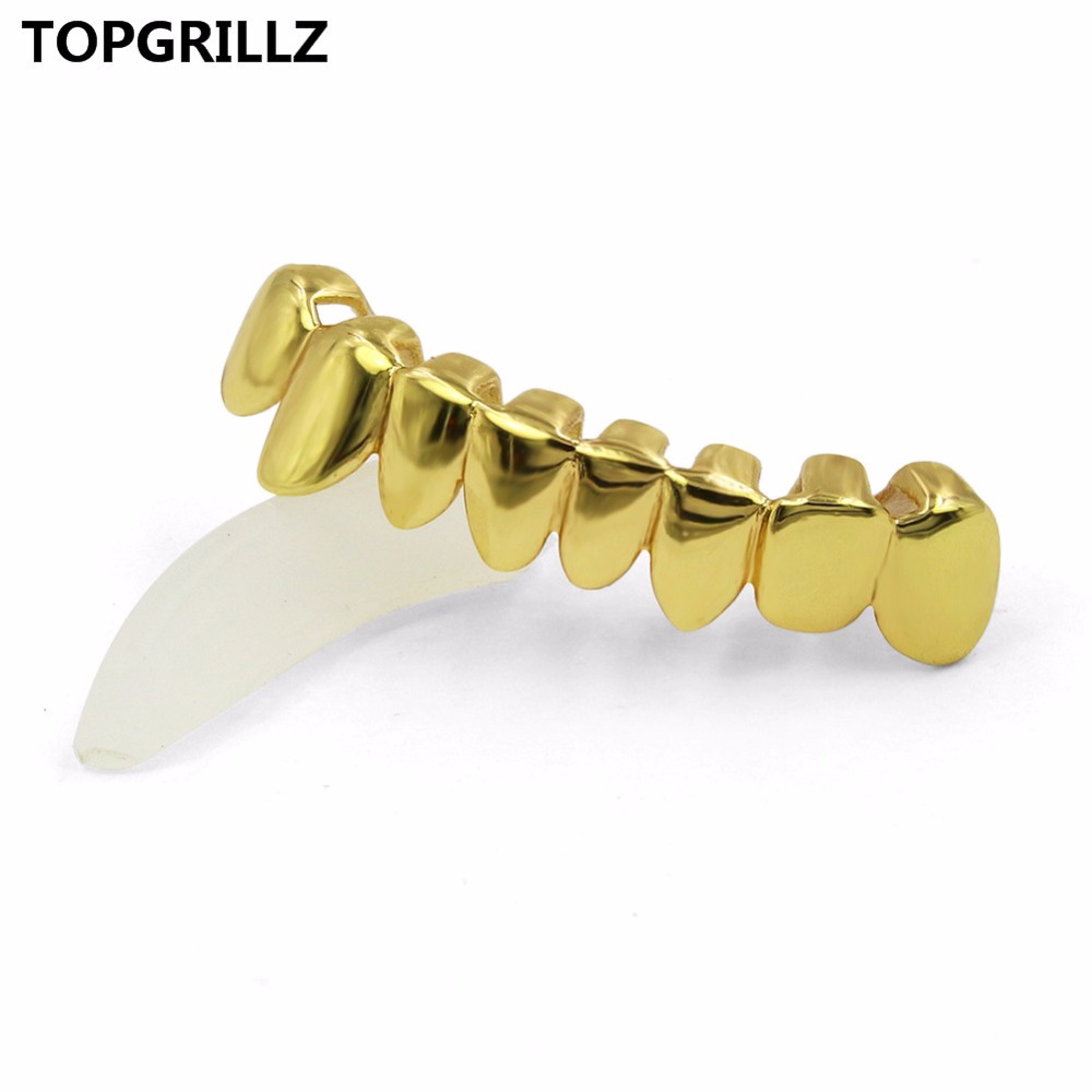 Topgrillzイエローゴールドカラーメッキドリップスタイ - Body Jewelry Gold Plated のレビューと価格