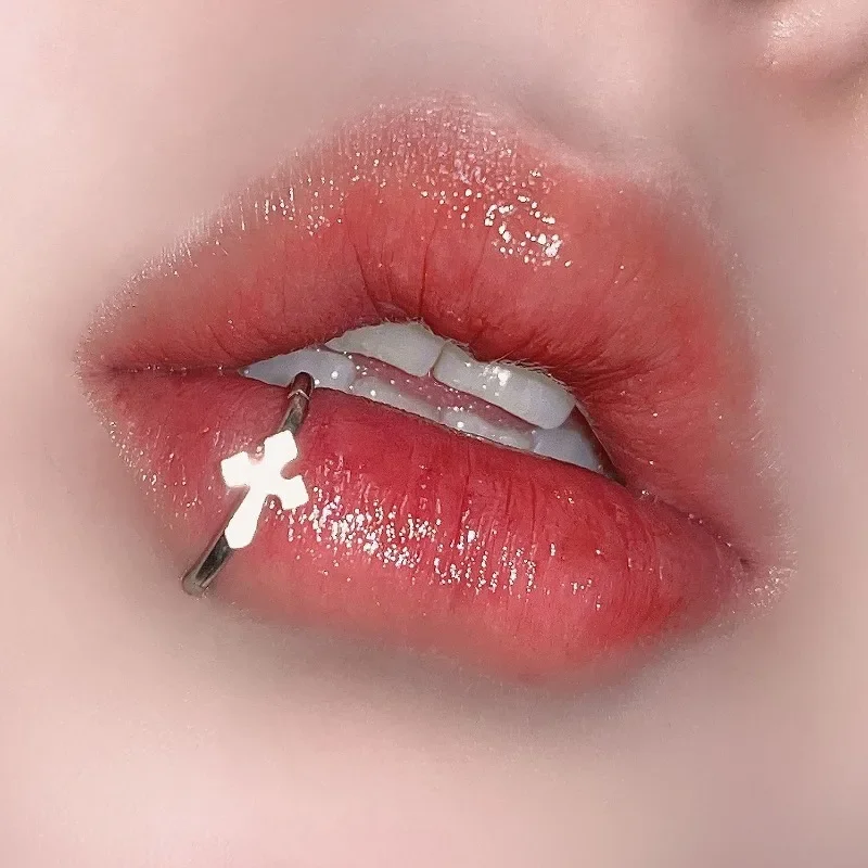 ステンレス鋼リップリングヒンジ付きスターバイトピアス鼻リング - Body Jewelry Vertical Labret のレビューと価格