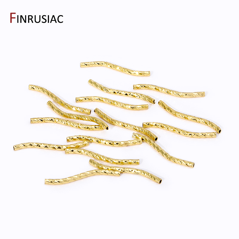 14/18K金メッキ真鍮製20/30mmロングカーブS字型チ - Body Jewelry Diy のレビューと価格