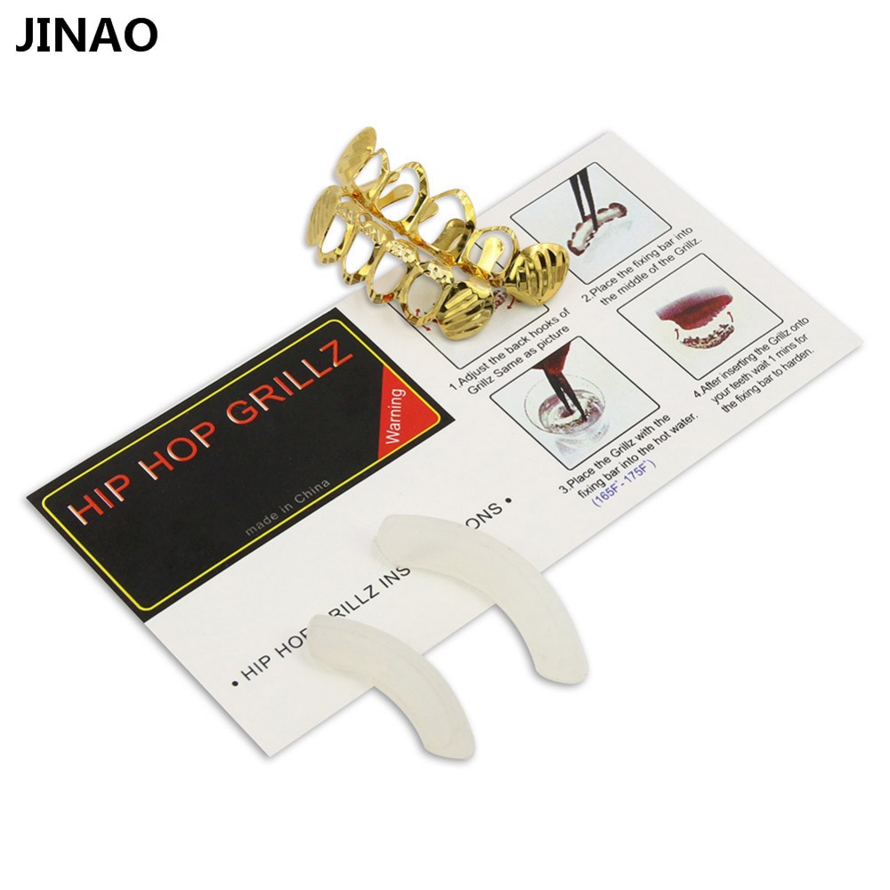Jinao新フィットdカットgrillzセット純粋なゴールド - Body Jewelry Gold Plated のレビューと価格