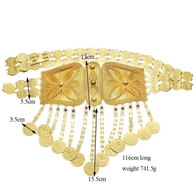 女性のためのヴィンテージの結婚式のジュエリー,金メッキのチェ - Body Jewelry Gold Plated のレビューと価格