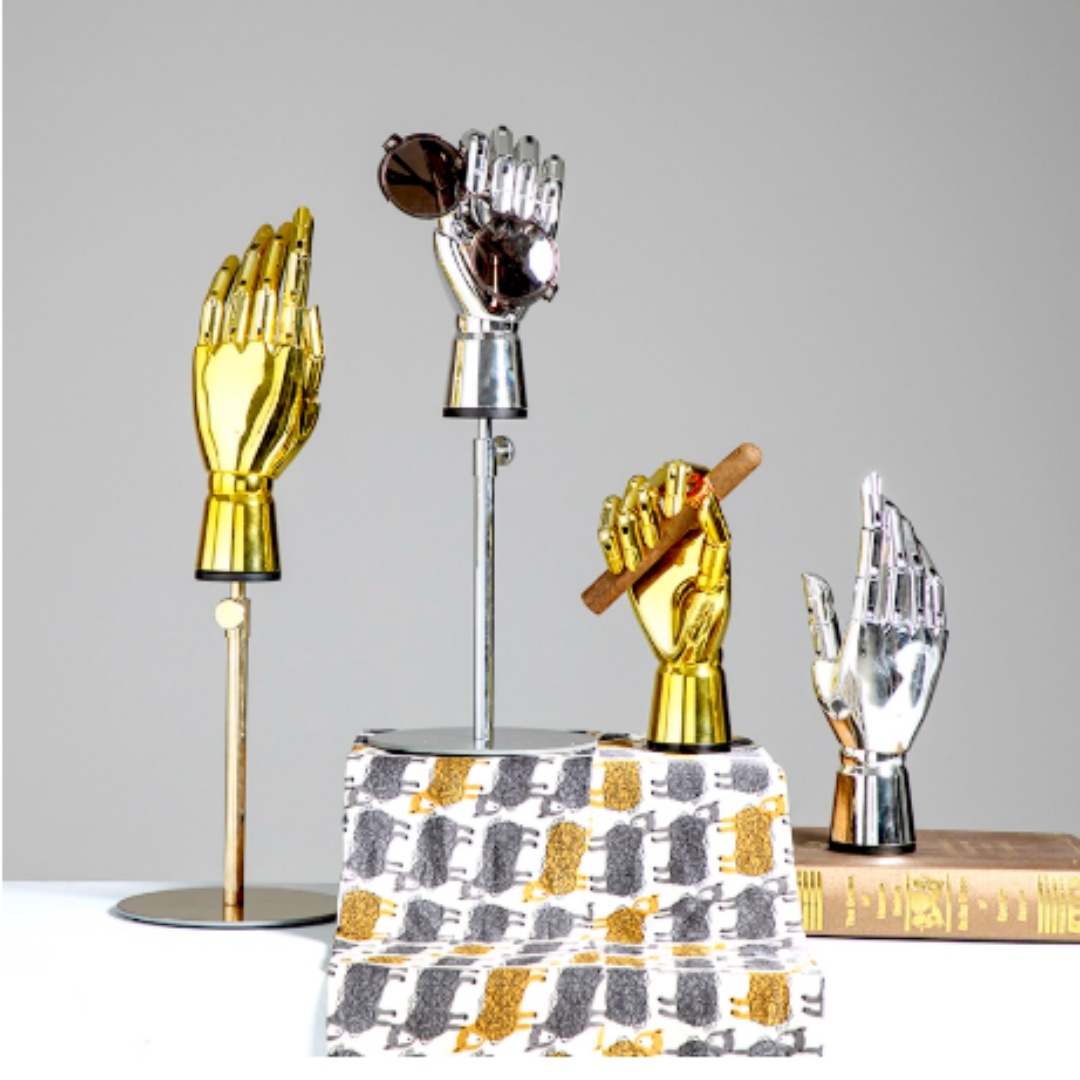 Decoración Hogar 女性ハンドマネキンメッキ、 - Body Jewelry Plus のレビューと価格